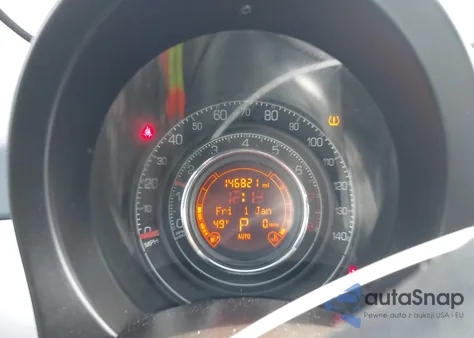 2012 Fiat 500 Sport z USA, uszkodzony, nr VIN 3C3CFFBR4CT128165